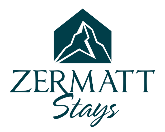 Zermatt Stays logo with Matterhorn mountain icon for vacation rentals brand